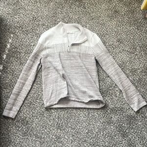 Women’s Prana sweater size Large with front zip